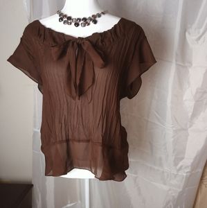Vintage Bethany pleated Blouse